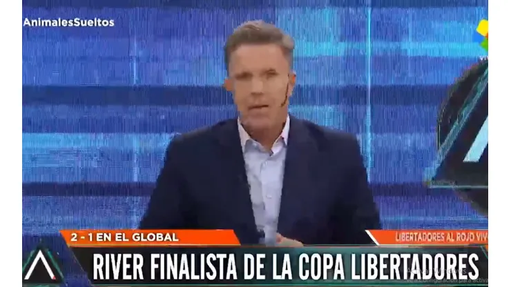 Foto captura del programa del periodista.