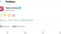 Crónica, usted es diabólico: el tuit sobre el Boca-River con el que el diario arrancó el día