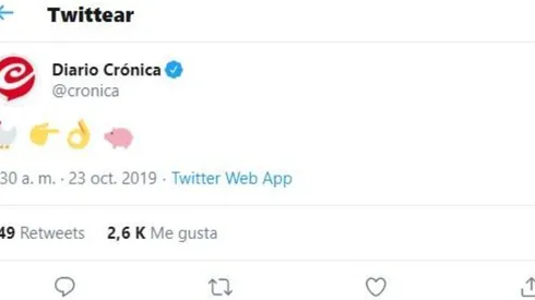 Crónica, usted es diabólico: el tuit sobre el Boca-River con el que el diario arrancó el día