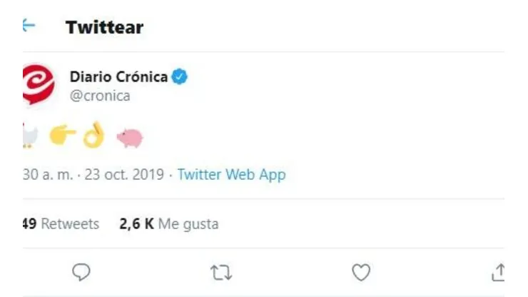 Crónica, usted es diabólico: el tuit sobre el Boca-River con el que el diario arrancó el día