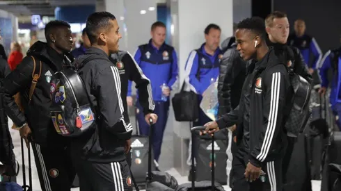 Tapia juega de volante de primera linea en el Feyenoord.