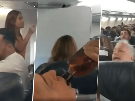 No podemos más: falló el motor del avión, todos estaban rezando, pero él decidió darle al whisky