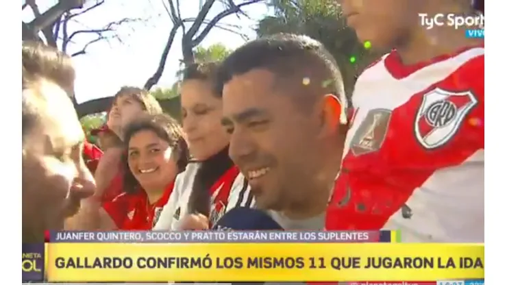 Lo bancamos a muerte: un hincha de Boca llevó a su hija al banderazo de River