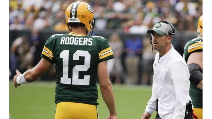 Matt LaFleur aclaró de una vez por todas cómo es su relación con Aaron Rodgers