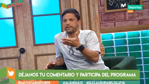 Pedro García es panelista y también reportero.