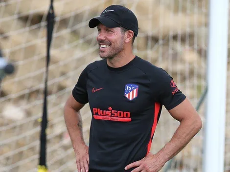 El presidente del Atlético Madrid respaldó a Simeone: "Es el mejor entrenador del mundo"