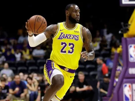 LeBron James tenía insomnio y enloqueció a todos los fanáticos de los Lakers en las redes