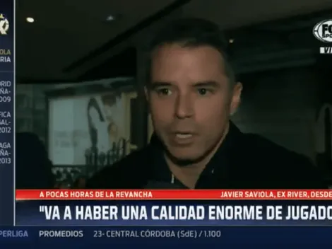 Javier Saviola: "No solo al hincha le gusta este River"