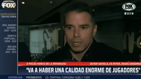Javier Saviola: "No solo al hincha le gusta este River"