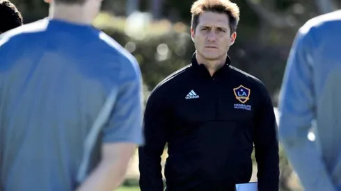 Guillermo Barros Schelotto, entrenador de Los Ángeles Galaxy.