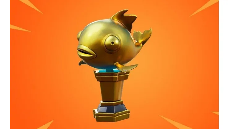 ¡Primera grabación capturada del Pez dorado Mítico en Fortnite!