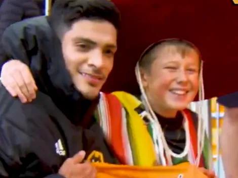 El gran gesto de Raúl Jiménez con un aficionado