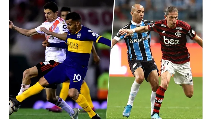 De River - Boca y Gremio - Flamengo saldrá el campeón de la Copa.