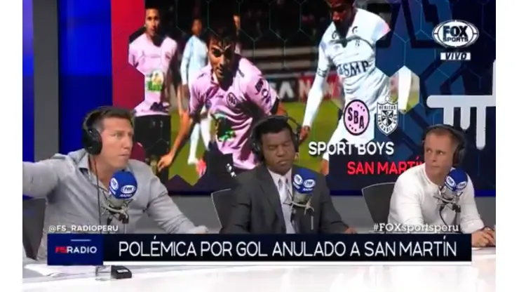 Julinho apoyó al Tanque en esta discusión.