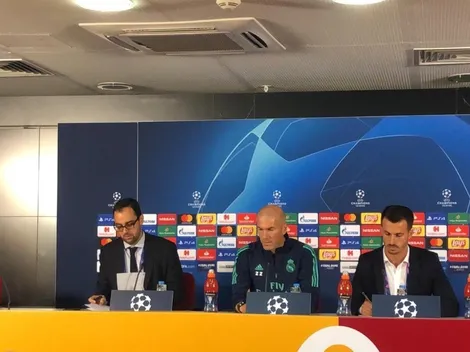 A Zidane le preguntaron por su futuro en Real Madrid e instaló dudas que no existían