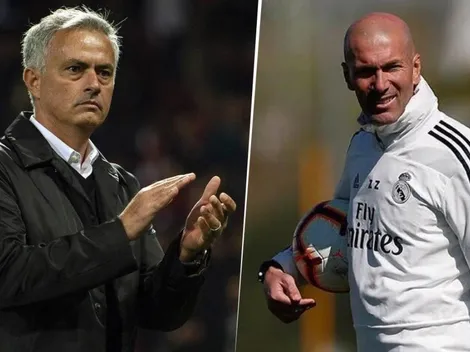 Aseguran que "Zidane está en la cuerda floja" y ya se habla de Mourinho como su sustituto