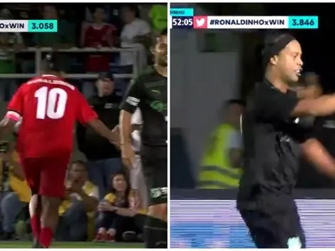 No pudo con Santa Fe, sí con América y Cali: doblete de Ronaldinho en el Pascual