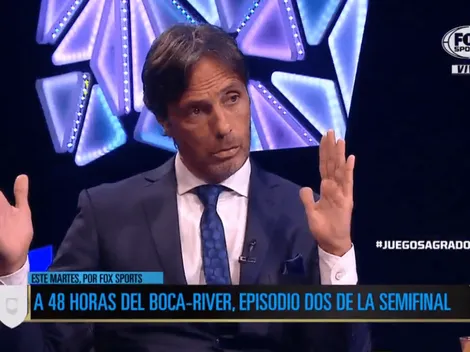 Gustavo López: "Hasta el mes pasado, Boca era el mejor equipo de Argentina"