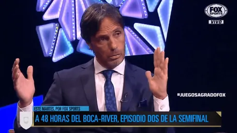 Gustavo López: "Hasta el mes pasado, Boca era el mejor equipo de Argentina"