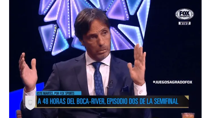 Gustavo López: "Hasta el mes pasado, Boca era el mejor equipo de Argentina"