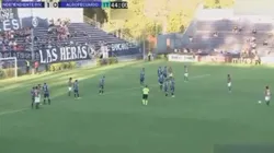 El disparo fenomenal de Alejo Montero.