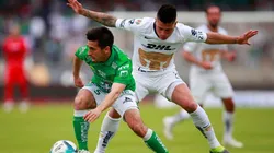 Un gesto para aplaudir de los futbolsitas de Pumas y León.