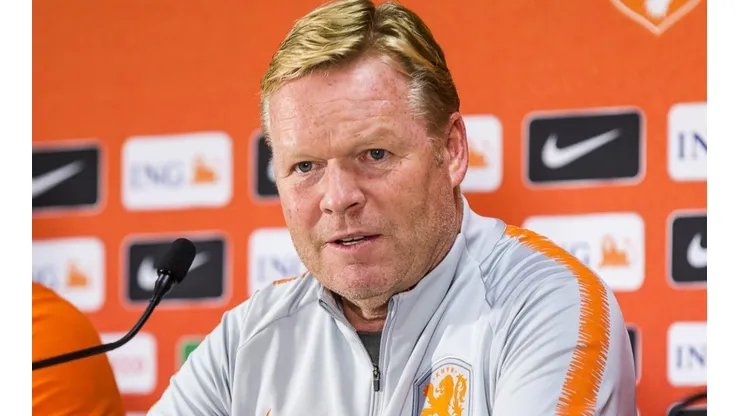 El entrenador de la selección holandesa podría irse al Barcelona tras la Eurocopa