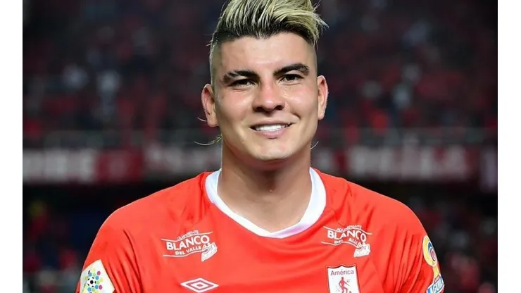 Michael Rangel, goleador del América de Cali en la Liga Águila II-2019.
