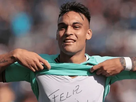 Tras su doblete, Lautaro Martínez le dedicó un mensaje en Instagram a su mamá