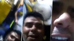 Un hincha de Racing se filmó cantando de infiltrado en la Bombonera y los de Boca explotaron