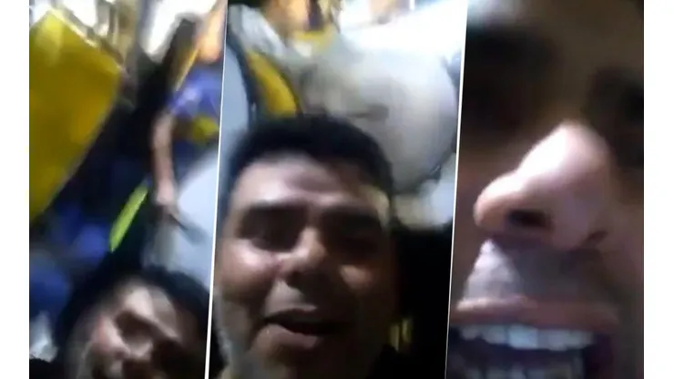 Un hincha de Racing se filmó cantando de infiltrado en la Bombonera y los de Boca explotaron