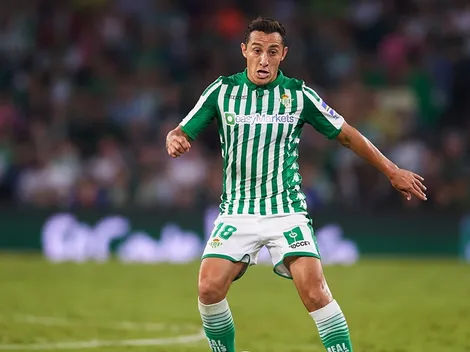 Guardado jugó 25 minutos en la derrota de Betis