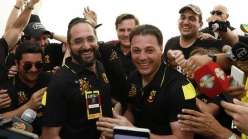 La felicidad de Carlos Alfaro Moreno.