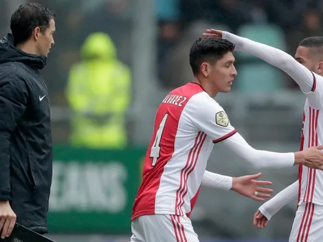 Edson Álvarez jugó escasos minutos en la victoria de Ajax