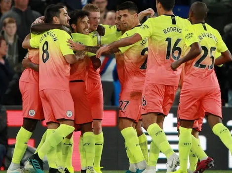 El City venció al Crystal Palace y acecha al Liverpool
