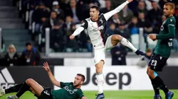 Cristiano Ronaldo abrió la cuenta con un gran disparo.