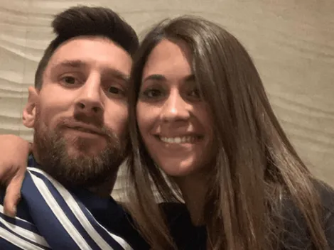 Estamos llorando: Messi subió una foto retro con Antonela Roccuzzo y nos mató con el título