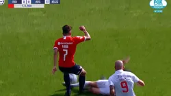 Video: Andrés Roa fue expulsado en su primer partido como titular en Independiente