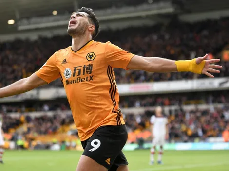 Raúl Jiménez entró en la historia grande del Wolves