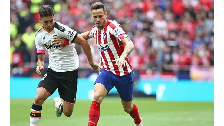 Un empate que no le sirve a ninguno: El Atlético y el Valencia igualados en uno