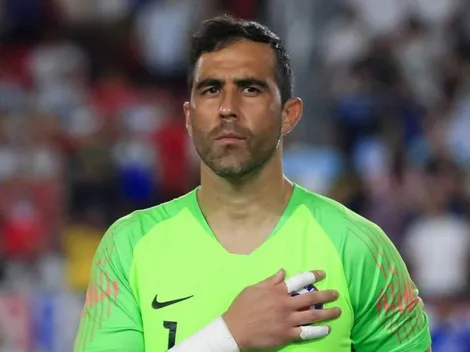 Claudio Bravo compartió un mensaje en apoyo a las manifestaciones en Chile