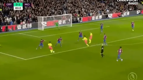 Foto del gol de los Ciudadanos.