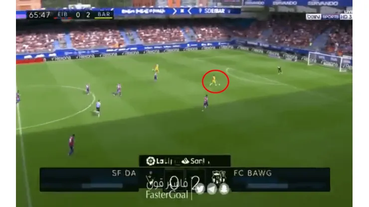 Foto de Luis Suárez, jugador de Barcelona.