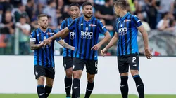 Foto de los jugadores de Atalanta.