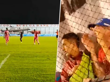 Un hincha de River estaba de infiltrado y le gritó a Quintero: "¡Vamos el martes!"