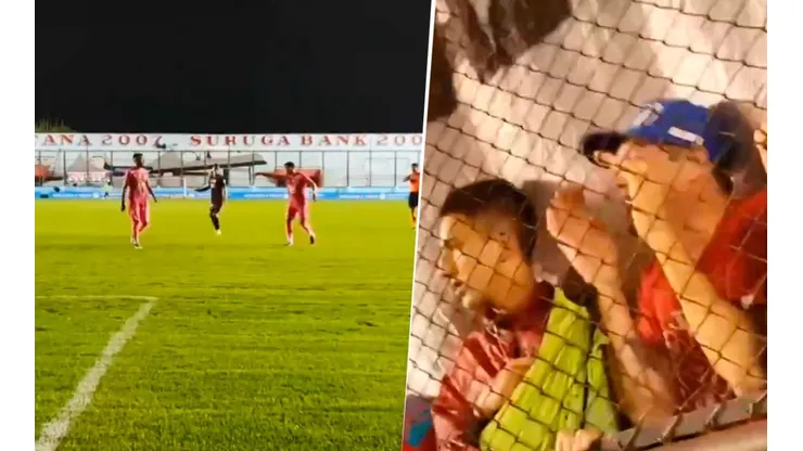 Un hincha de River estaba de infiltrado y le gritó a Quintero: "¡Vamos el martes!"