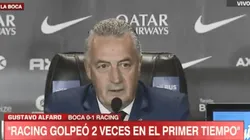 Alfaro sobre las críticas: "Si pueden discutir a Bianchi..."