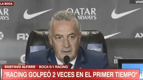 Alfaro sobre las críticas: "Si pueden discutir a Bianchi..."