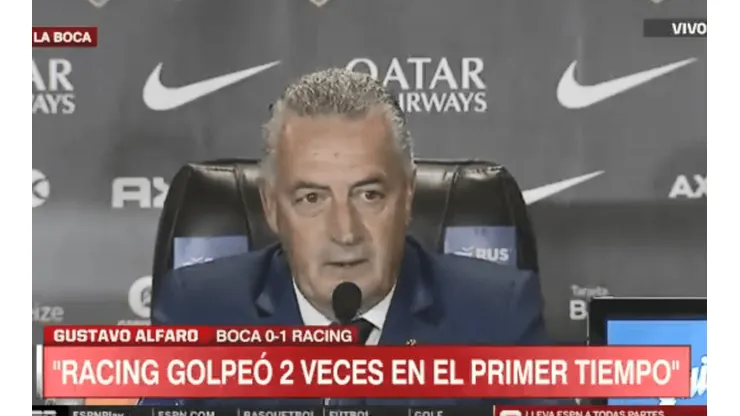 Alfaro sobre las críticas: "Si pueden discutir a Bianchi..."