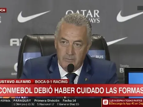 Alfaro: "Me dijeron que bajo ningún punta de vista iba a haber un arbitro involucrado en el River-Boca"